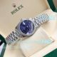 AAA Clone Rolex Datejust Swiss 2236 Purple Face Roman Diamond Bezel 904L Ladies Watch (3)_th.jpg